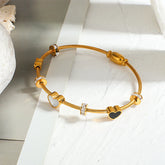 Heart Beat Anti Tarnish Bracelet